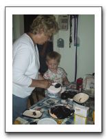 Quinn Helps Nana Get Ready for the Party