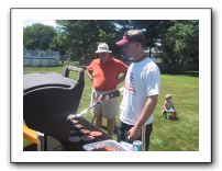 Tom Cooks a Mean Burg