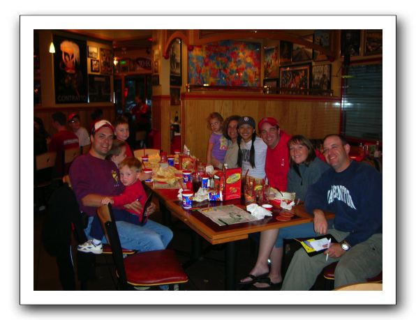 The Whole Gang at Red Robin
